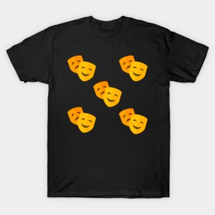 Theatre Masks Perfect Theatre Gift Pattern T-Shirt